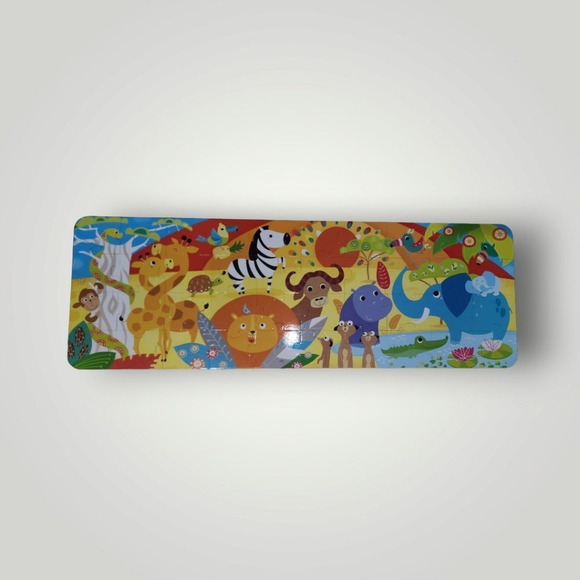 Banana Panda Long Puzzle Safari Large Jigsaw Floor Puzzle for Kids Ages - Picture 6 of 6